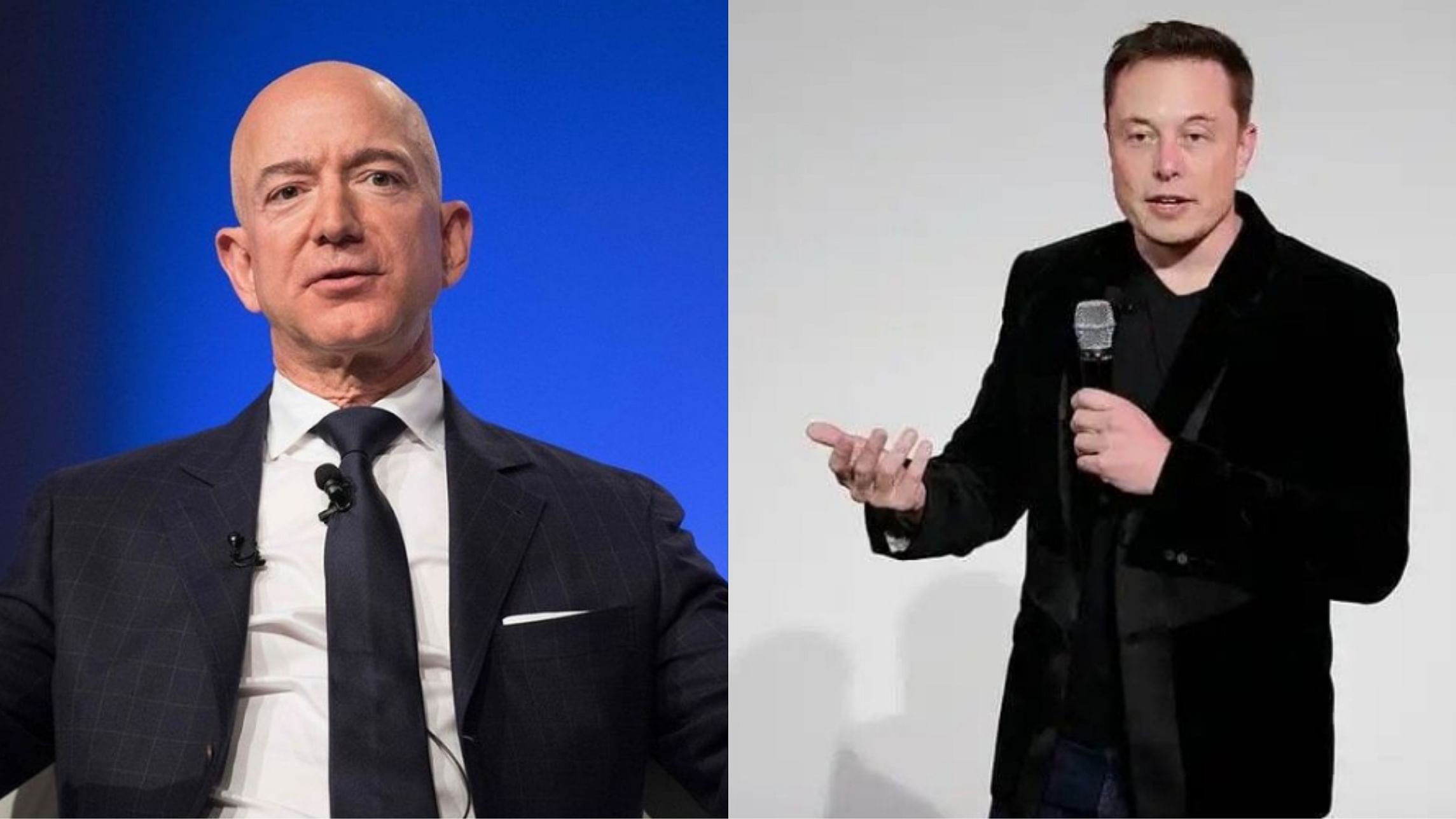 Elon Musk Jeff Bezos In A Dispute Over Satellite Internet Projects