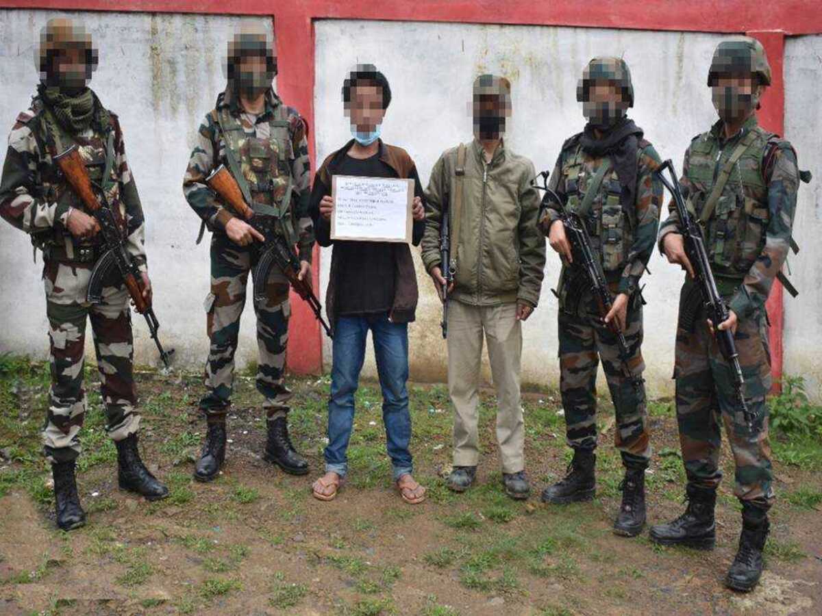 Arunachal: Security forces apprehend active NSCN-KYA cadre in Longding district