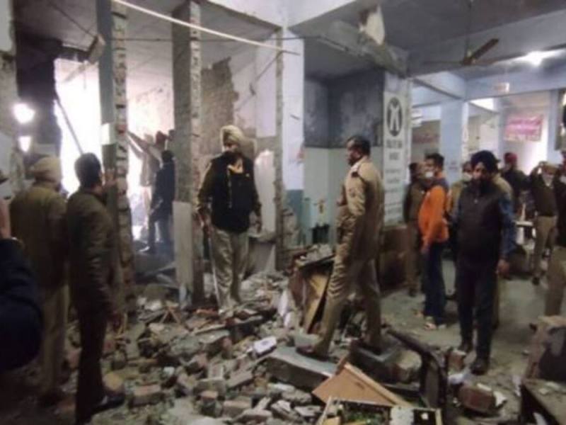 Explosion in Ludhiana district court complex: police
