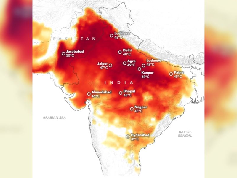 Heatwave continues in northwest, central India; monsoon inches forward