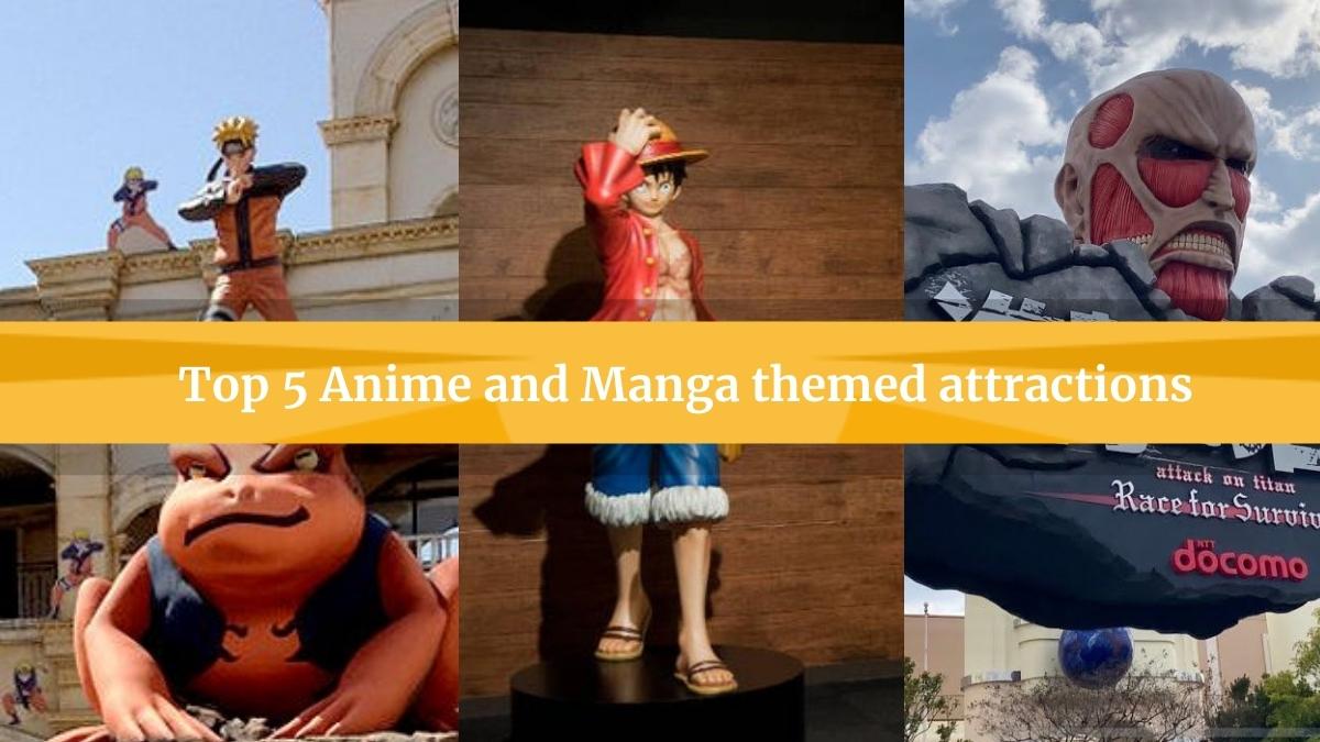 Anime and Manga theme attractions