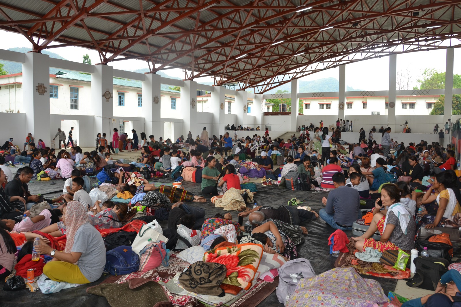 Manipur violence Inmates at relief camps cry to return home